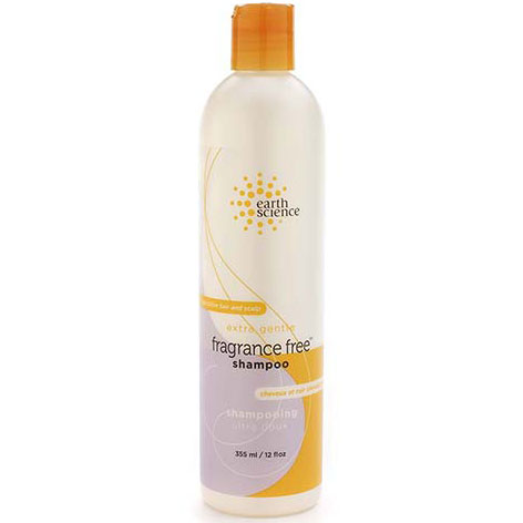 Fragrance Free Shampoo, 12 oz, Earth Science