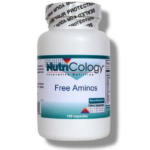 Free Aminos, 100 Capsules, NutriCology