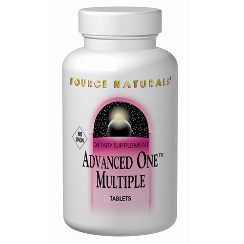 Source Naturals Advanced One Multiple No Iron, 6 Tablets