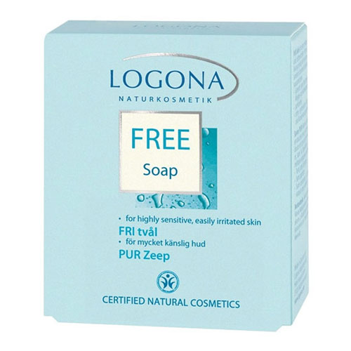 Logona Naturkosmetik Free Soap Bar, 3.5 oz, Logona Naturkosmetik