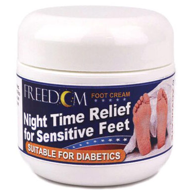 Freedom Night Time Relief Foot Cream, 2 oz, Advocate