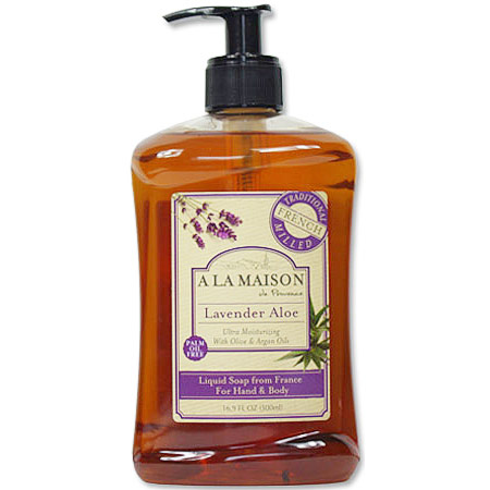 French Liquid Soap, Lavender Aloe, 16.9 oz, A La Maison