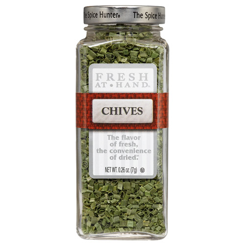 Spice Hunter Fresh At Hand, Chives, Freeze-Dried, 0.26 oz x 6 Bottles, Spice Hunter