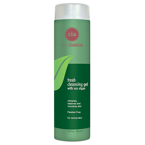 Zia Natural Skincare Fresh Cleansing Gel, 8.3 oz, Zia Natural Skincare