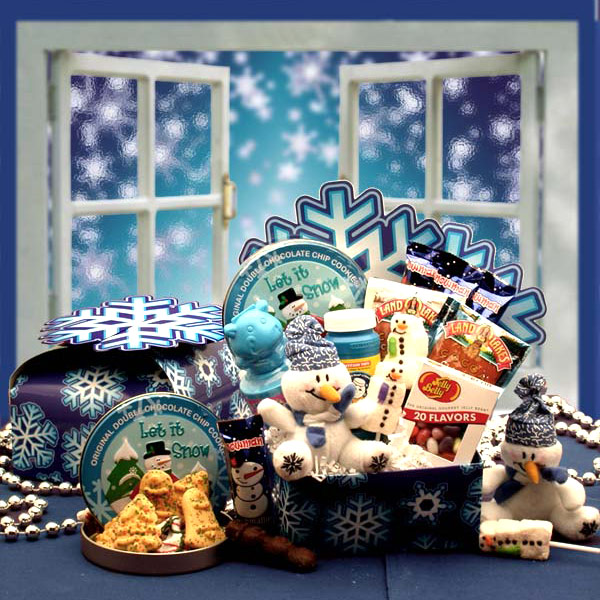 Elegant Gift Baskets Online Frosty's Winter Wonder Care Gift Package, 1 Set, Elegant Gift Baskets Online