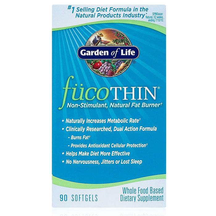 FucoThin, Concentrated Fucoxanthin, 90 Softgels, Garden of Life