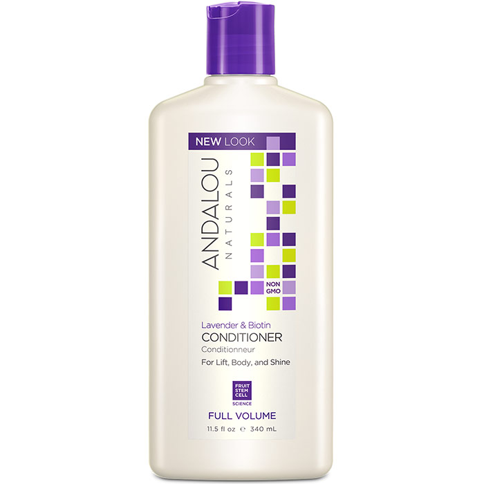 Full Volume Conditioner, Lavender & Biotin, 11.5 oz, Andalou Naturals