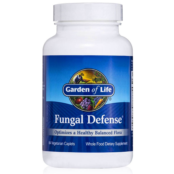 Fungal Defense, Healthy Balanced Flora, 84 Caplets, Garden of Life