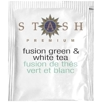 Premium Fusion Green & White Tea, 18 Tea Bags x 6 Box, Stash Tea