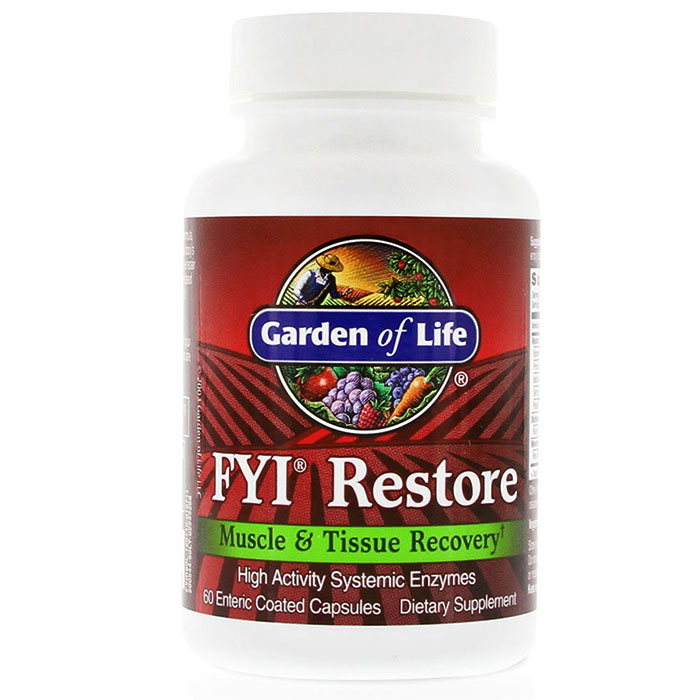 FYI Restore, Muscle & Tissue Recovery, 60 Capsules, Garden of Life