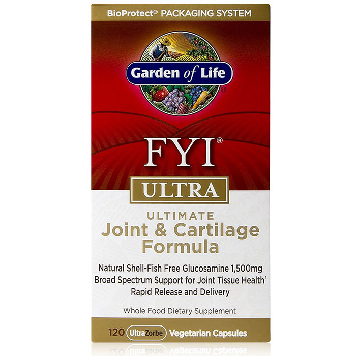 FYI Ultra, Ultimate Joint & Cartilage Formula, 120 Veggie Caps, Garden of Life