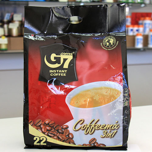 G7 Instant Coffee, Coffeemix 3-in-1, 16 g x 20 Sachets, Trung Nguyen Vietnamese Coffee