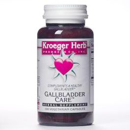 Kroeger Herb Gallbladder Care, 100 Vegetarian Capsules, Kroeger Herb