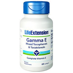 Life Extension Gamma E Tocopherol/Tocotrienols, 60 Softgels, Life Extension