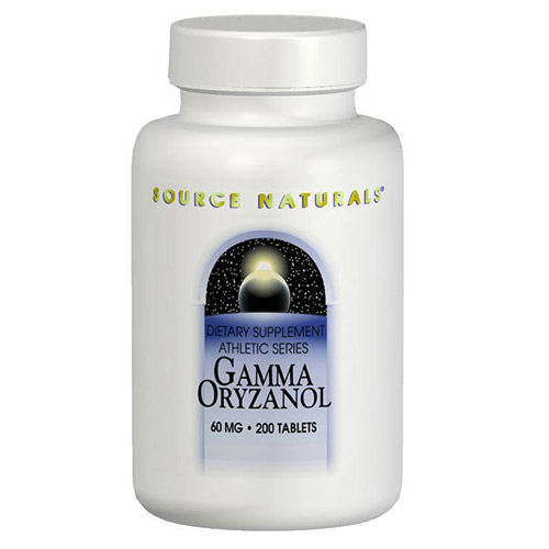 Gamma Oryzanol 30mg 250 tabs from Source Naturals