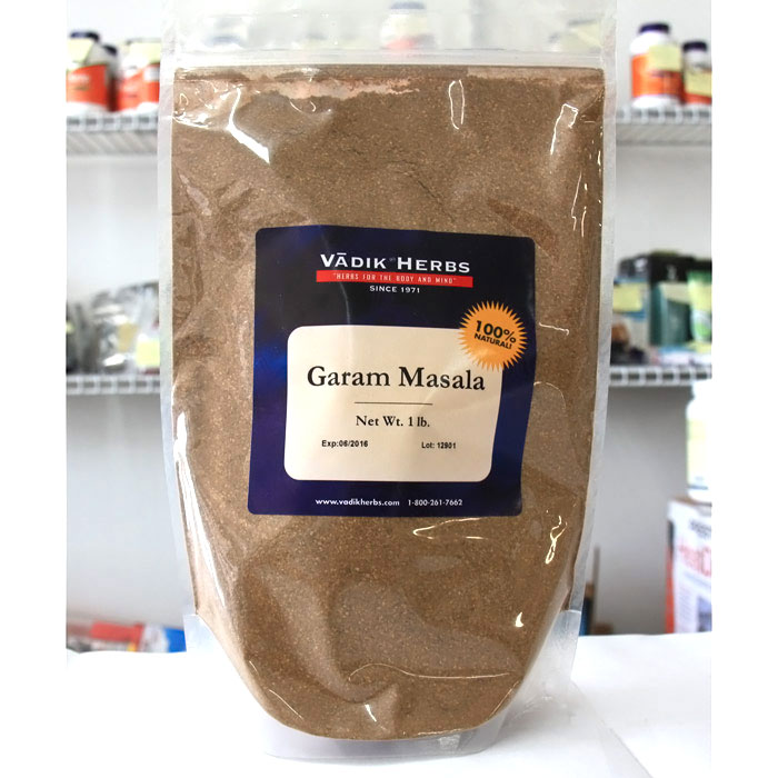 Vadik Herbs (Bazaar of India) Garam Masala, 1 lb, Vadik Herbs (Bazaar of India)