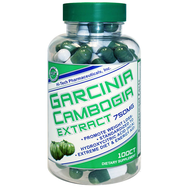 Garcinia Cambogia Extract 750 mg, 100 Capsules, Hi-Tech