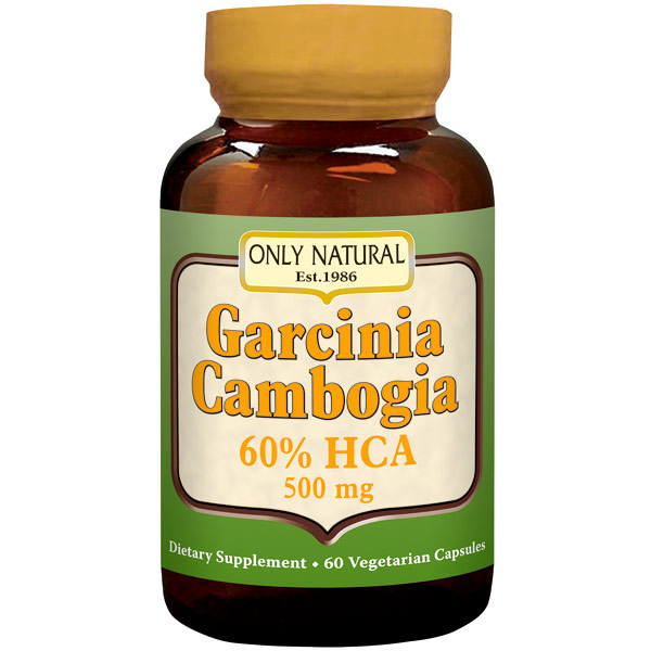 Garcinia Cambogia, 60 Vegetarian Capsules, Only Natural Inc.