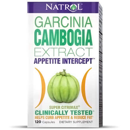 Garcinia Cambogia Extract, Appetite Intercept, 120 Capsules, Natrol