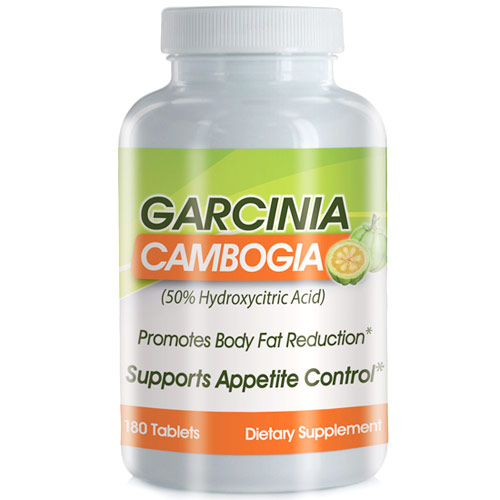 Garcinia Cambogia (50% Hydroxycitric Acid), 180 Tablets