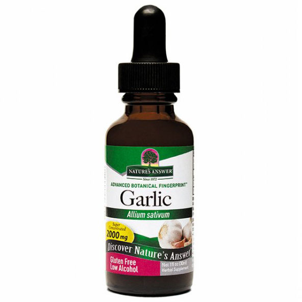 Garlic Extract Liquid 1 oz from Natures Answer