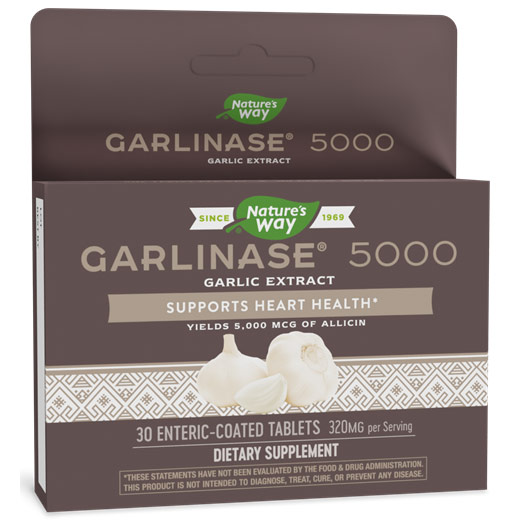 Garlinase Fresh, No Garlic Breath, 30 Enteric Coated Tablets, Enzymatic Therapy