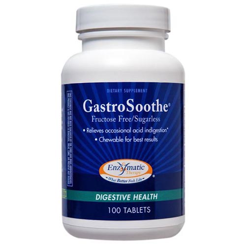 Enzymatic Therapy GastroSoothe, 100 Tablets, Enzymatic Therapy