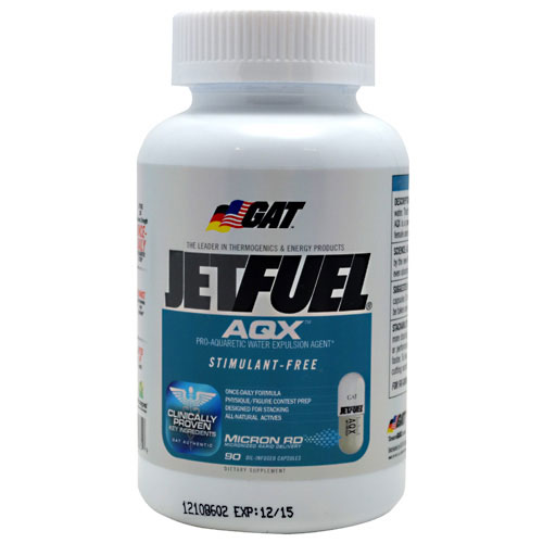 GAT JetFuel AQX, Stimulant-Free, 90 Capsules, German American Technologies