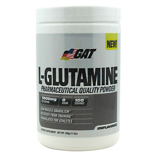 L-Glutamine Powder, 500 g, GAT Sport