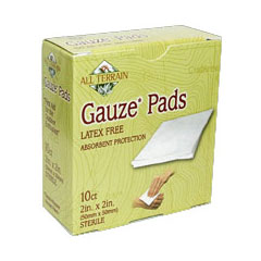 Gauze Pads 2x2 Inch, 10 pc, All Terrain
