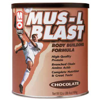 GeniSoy Products Genisoy MLO Mus-L Blast 2000+ Chocolate Powder 52 oz