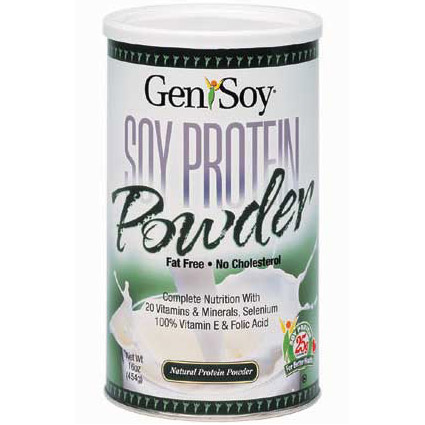 GeniSoy Products Genisoy Soy Protein Powder Natural Unflavored 17.8 oz