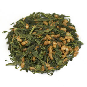 Genmaicha Tea w/ Toasted Brown Rice Organic, China, 1 lb, StarWest Botanicals