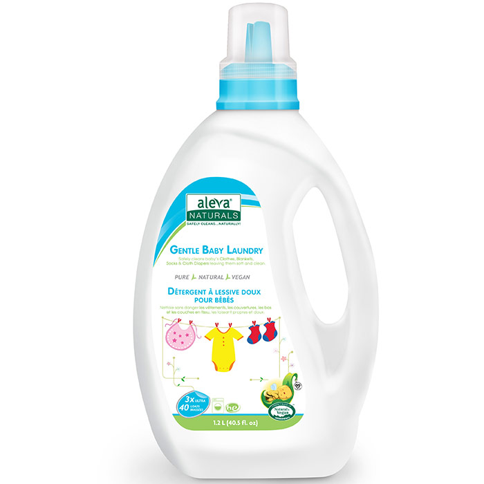 Gentle Baby Laundry Liquid, 40.5 oz, Aleva Naturals