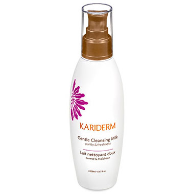 Gentle Cleansing Milk, Facial Cleanser with Shea Butter, 200 ml, Kariderm
