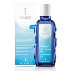 Weleda Gentle Cleansing Milk, Natural Face Wash, 3.4 oz, Weleda