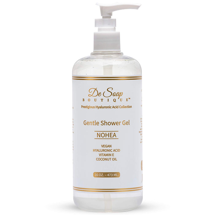 Gentle Shower Gel - Nohea, 16 oz (473 ml), De Soap Boutique