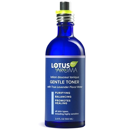 Lotus Aroma Gentle Toner with True Lavender Floral Water, 3.4 oz, Lotus Aroma