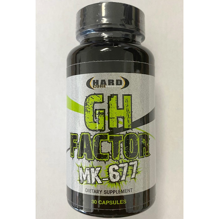GH Factor MK-677, 30 Capsules, Hardcore Anabolics