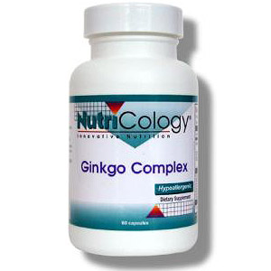 NutriCology/Allergy Research Group Ginkgo Complex 60 caps from NutriCology