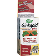 Ginkgold Ginkgo Bonus, 100+50 Tablets, Natures Way