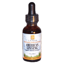 Ginseng (American) Organic, 1 oz, L.A. Naturals