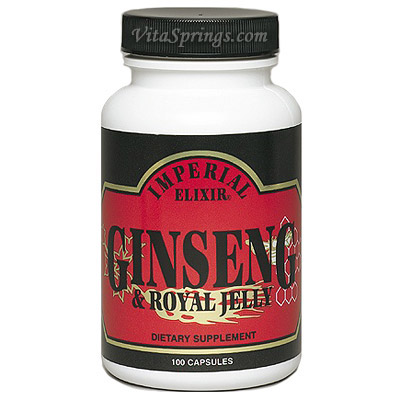 Imperial Elixir Ginseng Ginseng & Royal Jelly 50 caps from Imperial Elixir Ginseng