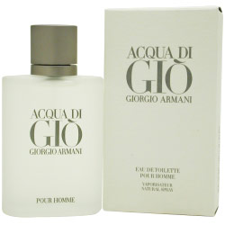Giorgio Armani Acqua Di Gio Cologne Edt Spray for Men, 3.4 oz
