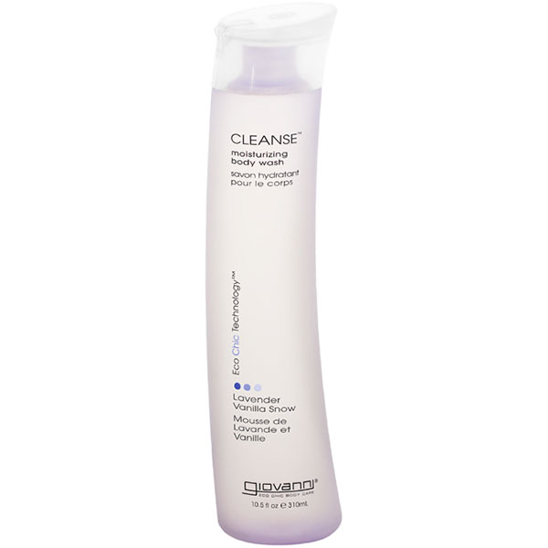Giovanni Cosmetics Cleanse Body Wash Lavender Vanilla Snow, 10.5 oz, Giovanni Cosmetics