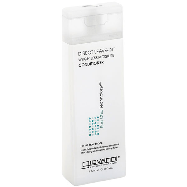 Direct Leave-In Weightless Moisture Conditioner, 8.5 oz, Giovanni Cosmetics