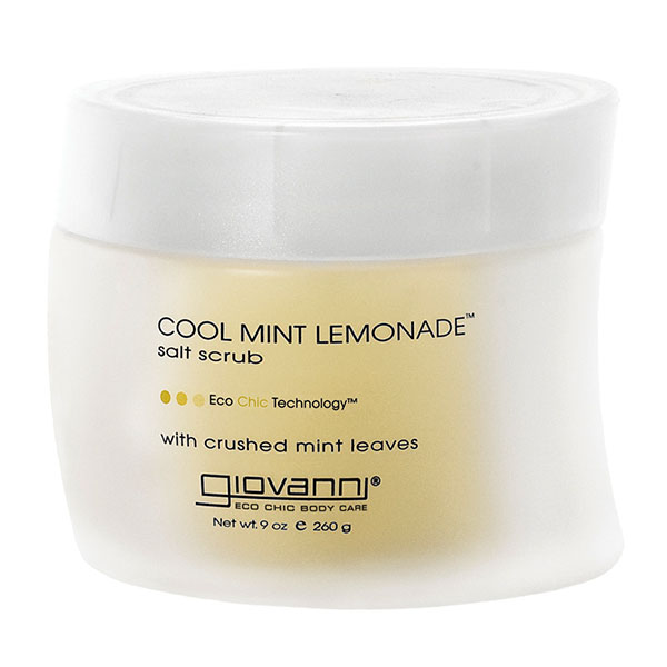 Salt Scrub - Cool Mint Lemonade, Body Scrub, 9 oz, Giovanni Cosmetics