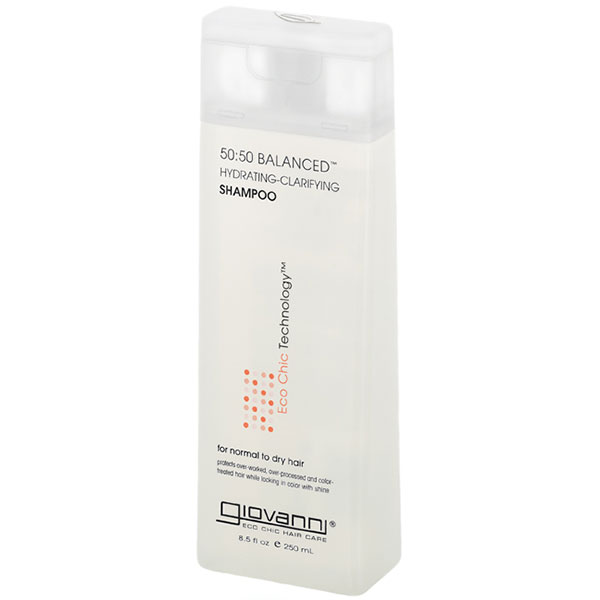 50:50 Balanced Hydrating-Clarifying Shampoo, 8.5 oz, Giovanni Cosmetics