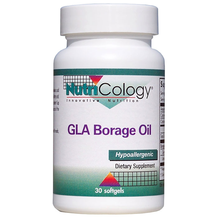 GLA Borage Oil 30 softgels from NutriCology