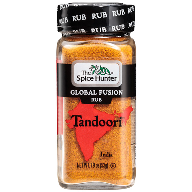 Tandoori Global Fusion Rub, 1.9 oz x 3 Jars, Spice Hunter